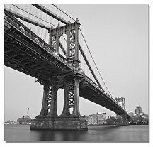 BRIDGE IN NEW YORK I 70x70 cm